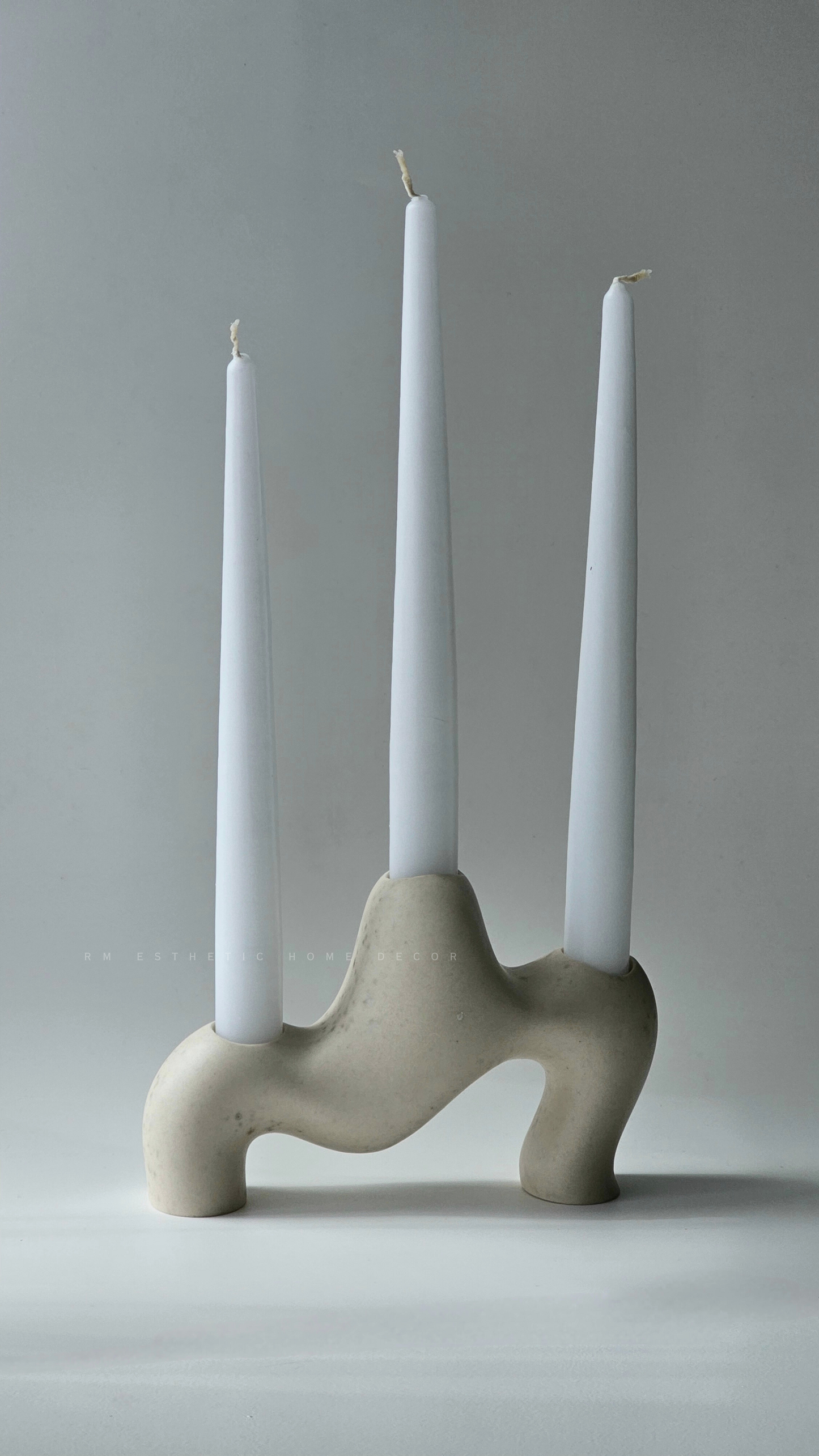 VAGUE Sculptural Candle Holder