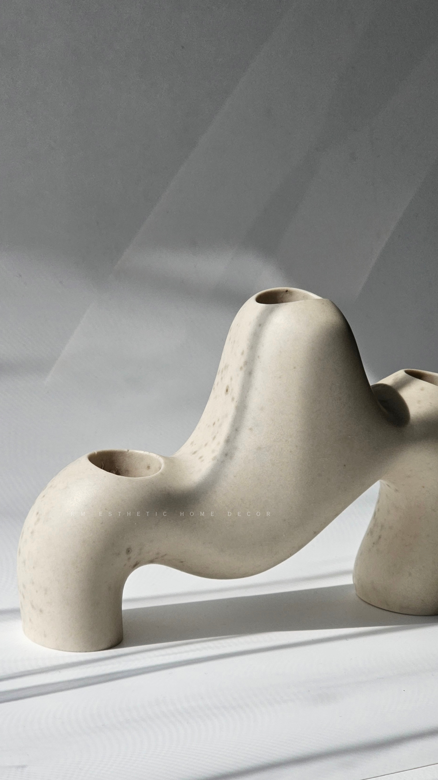 VAGUE Sculptural Candle Holder