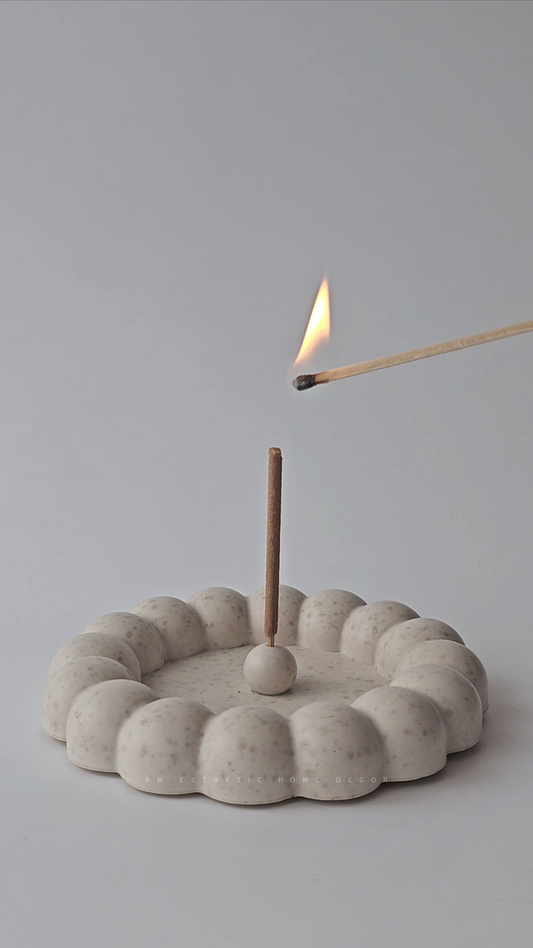 BOLLA Beaded Round Incense Stick Holder