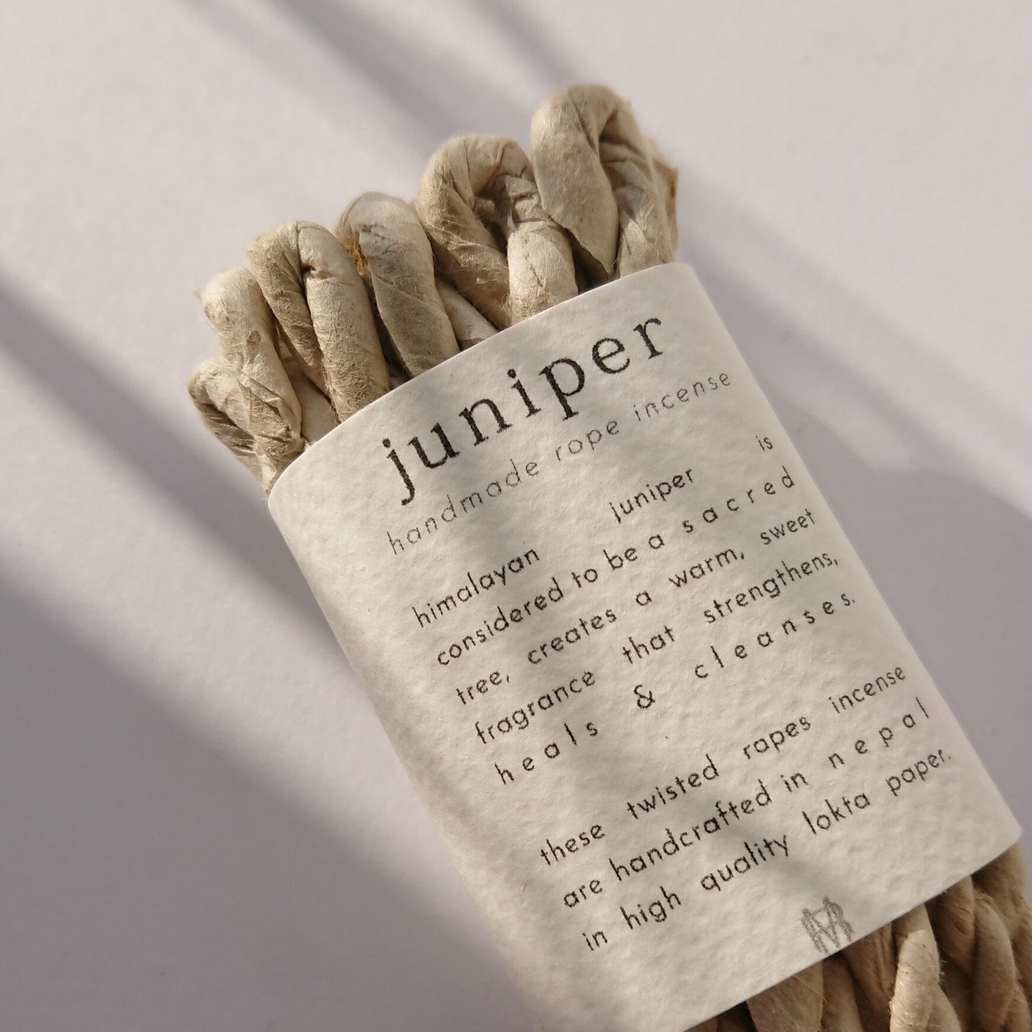 Himalayan Juniper Rope Incense