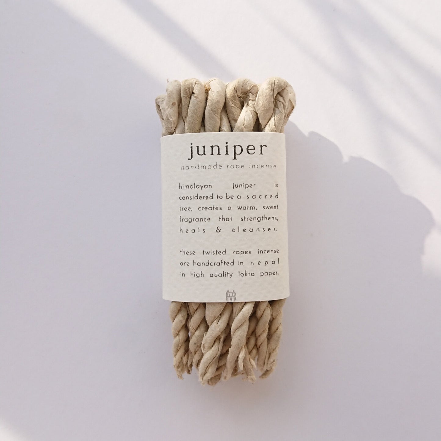 Himalayan Juniper Rope Incense